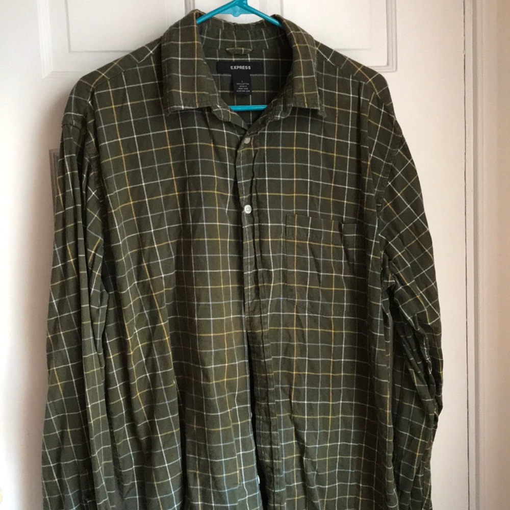 Express long sleeve button shirt